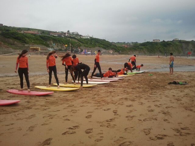  Sulla tavola da surf 